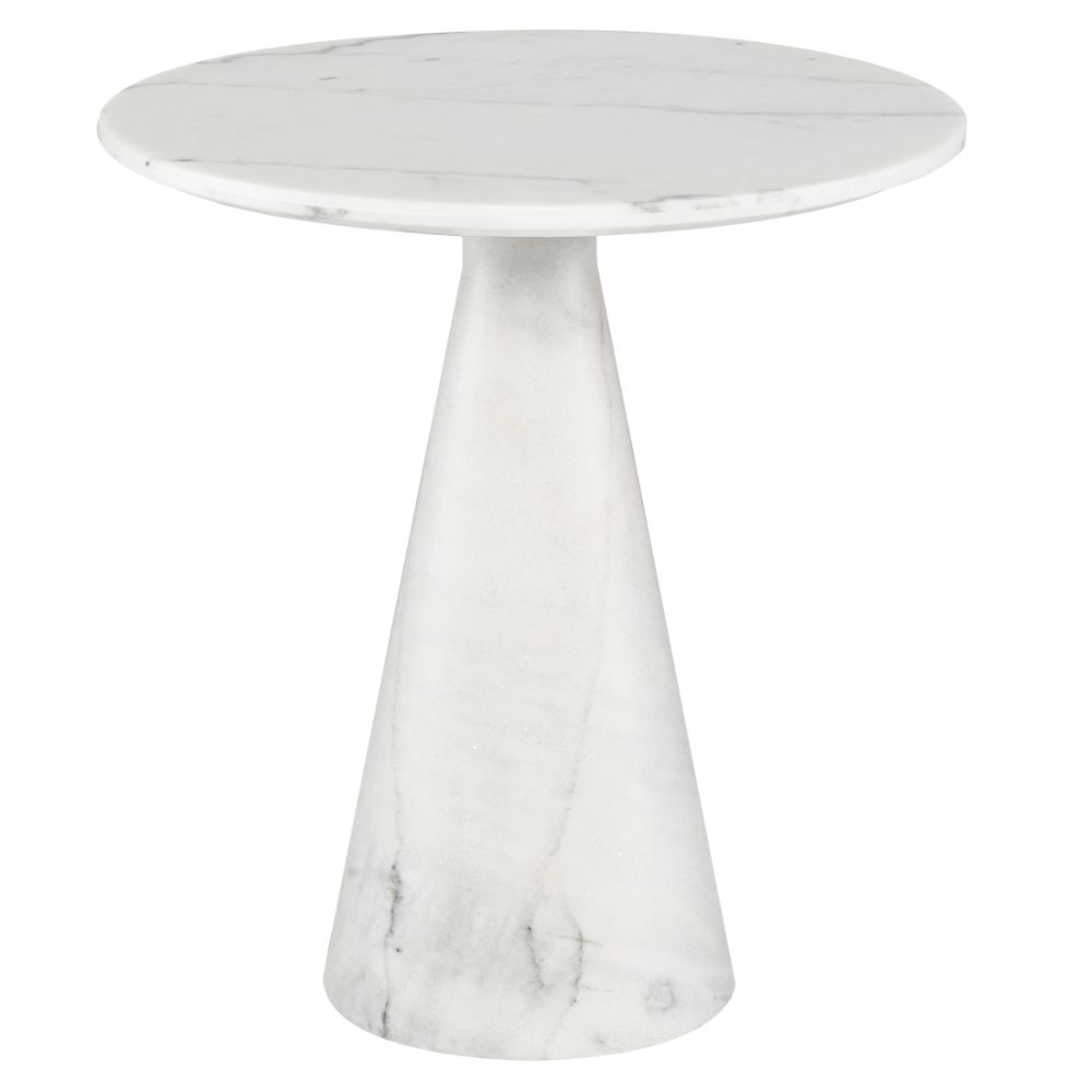 Nuevo HGMM171 CLAUDIO SIDE TABLE in WHITE
